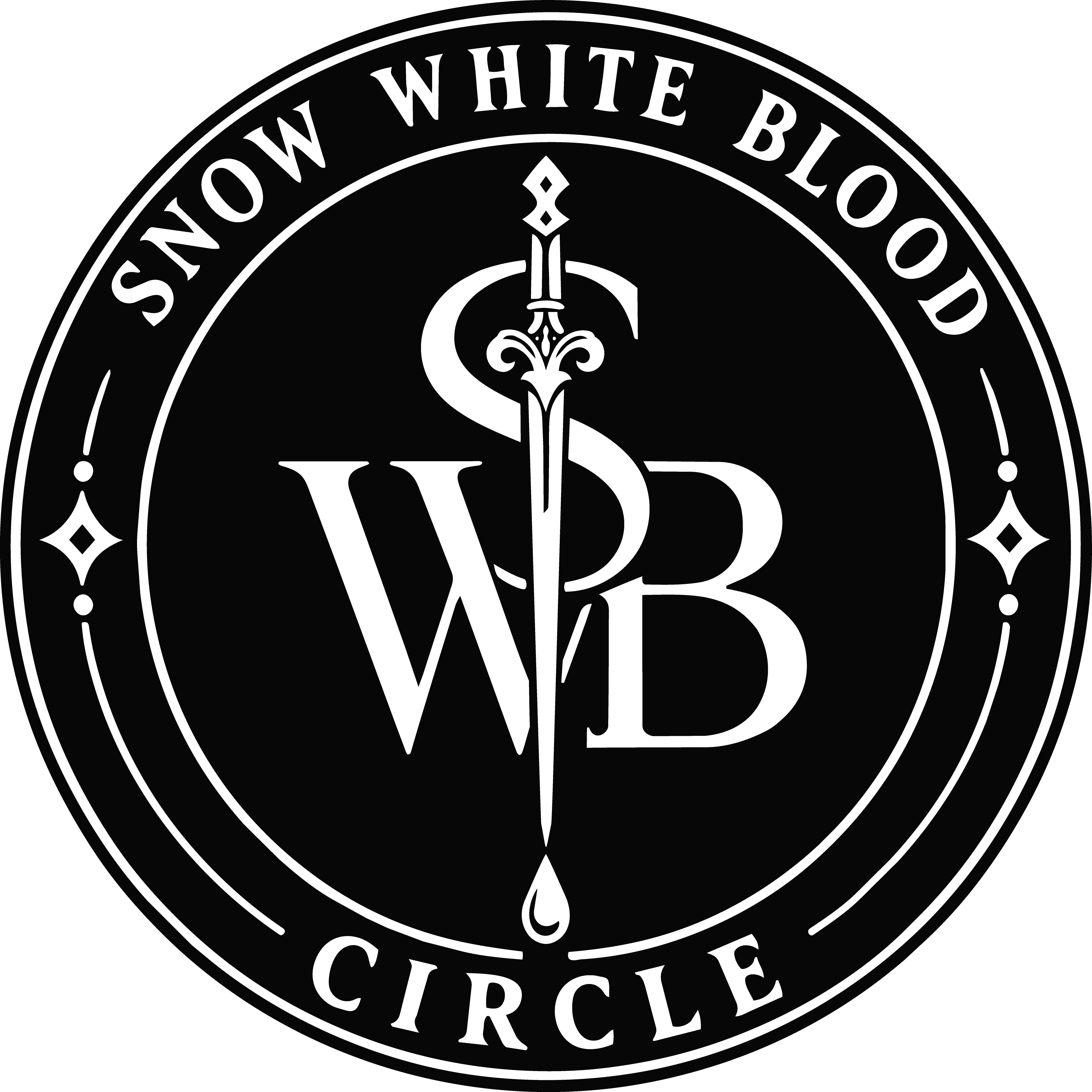 Snow White Blood Circle Logo